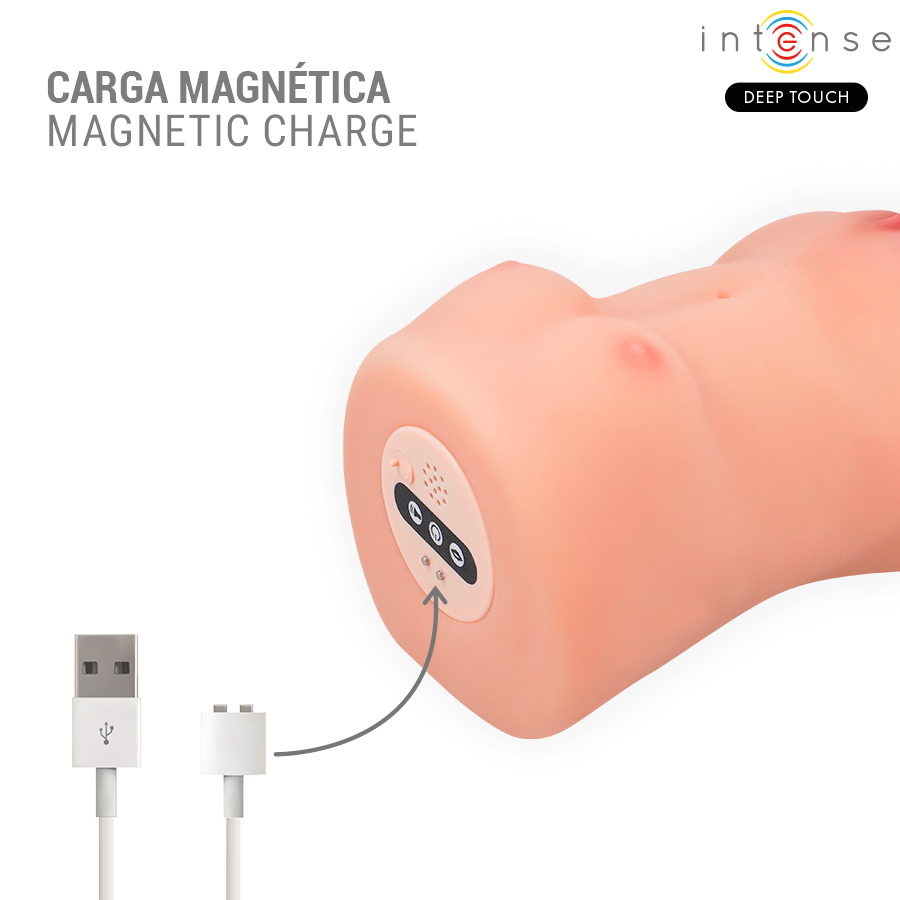 INTENSE DEEP TOUCH - CATHERINE VIBRATOR & SAUGMASTURBATOR MIT STIMME