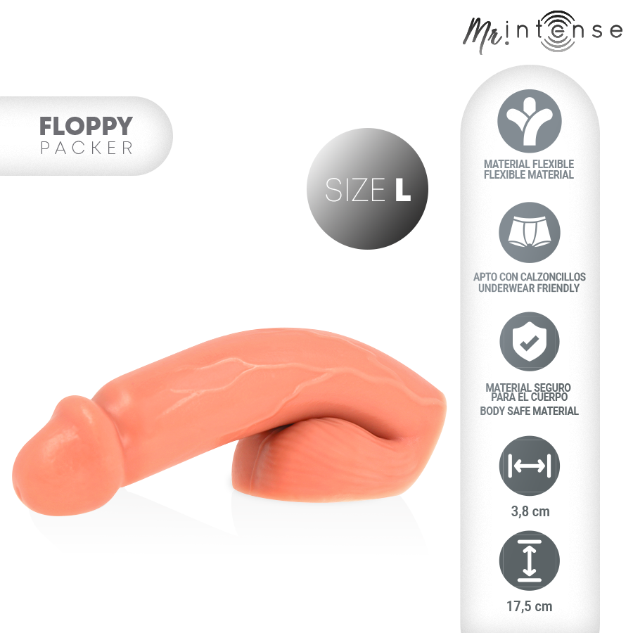 MR INTENSE - FLOPPY SIZE L REALISTIC PACKER
