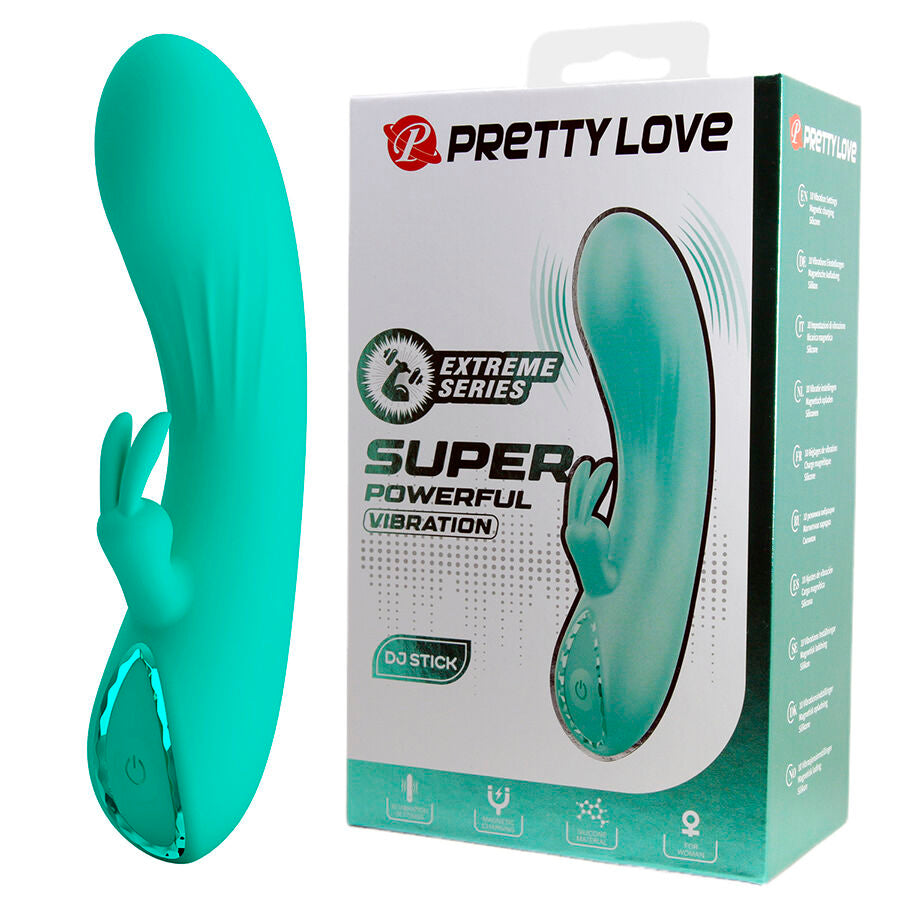 PRETTY LOVE - DJ STICK G-SPOT TÜRKIS VIBRATOR
