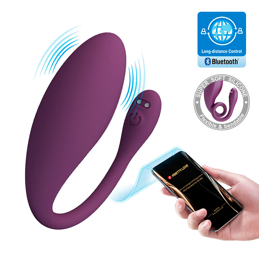 PRETTY LOVE - DORA UNSICHTBARER VIBRATOR MIT KOSTENLOSER APP