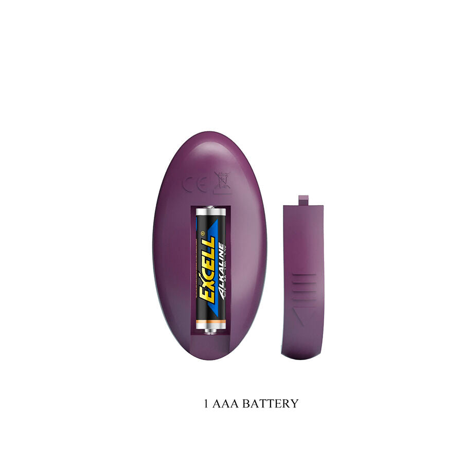 PRETTY LOVE - LUKA SITZVIBRATOR MIT WÄRMEEFFEKT UND FERNBEDIENUNG