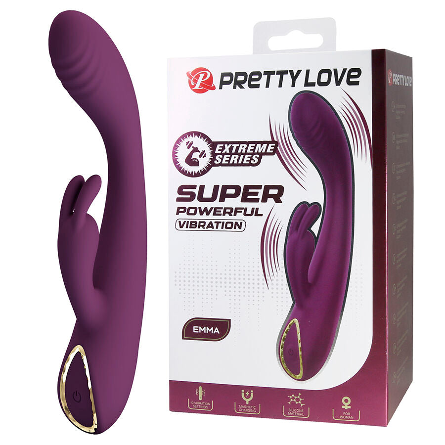 PRETTY LOVE - EMMA RABBIT VIBRATOR MIT STIMULATOR