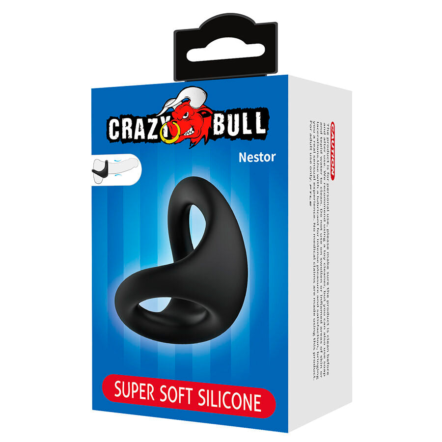 CRAZY BULL - NESTOR ERGONOMISCHER PENIS- UND HODENRING