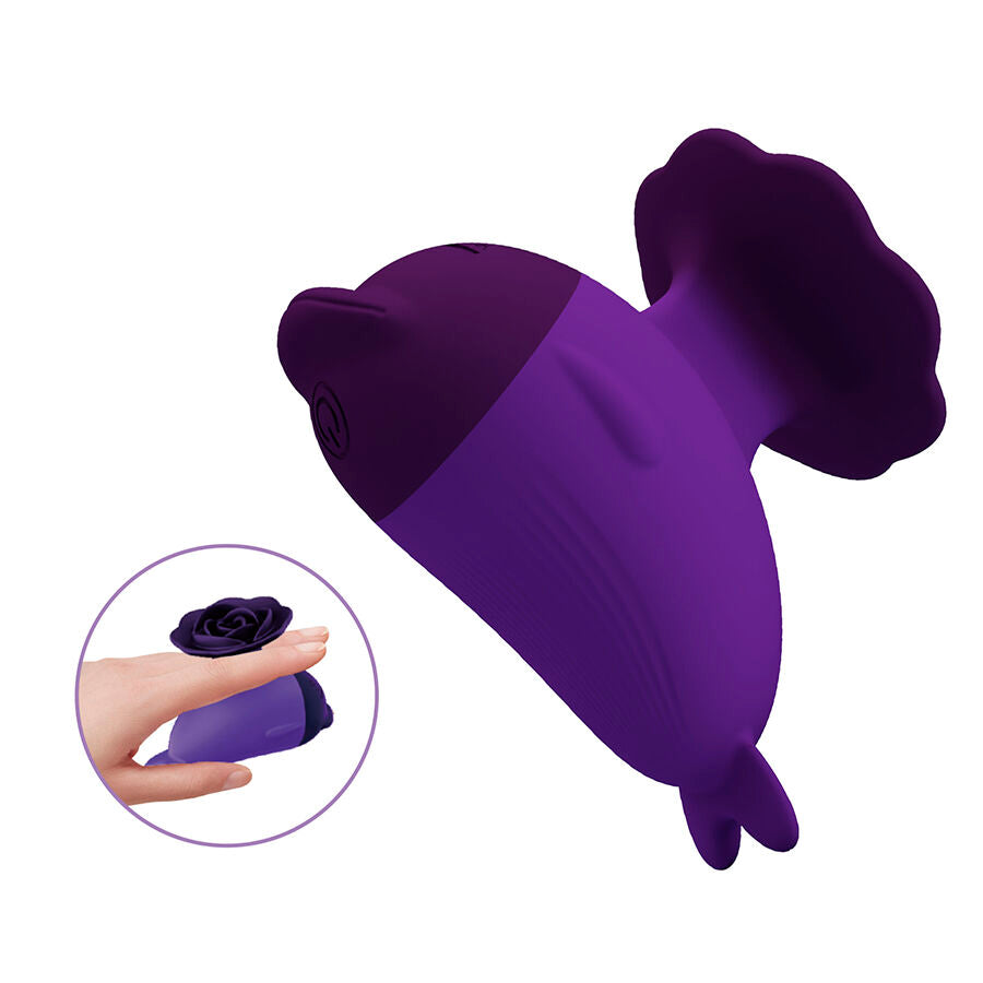 PRETTY LOVE - DOLPHIN MINI VIBRATOR MIT CLIP