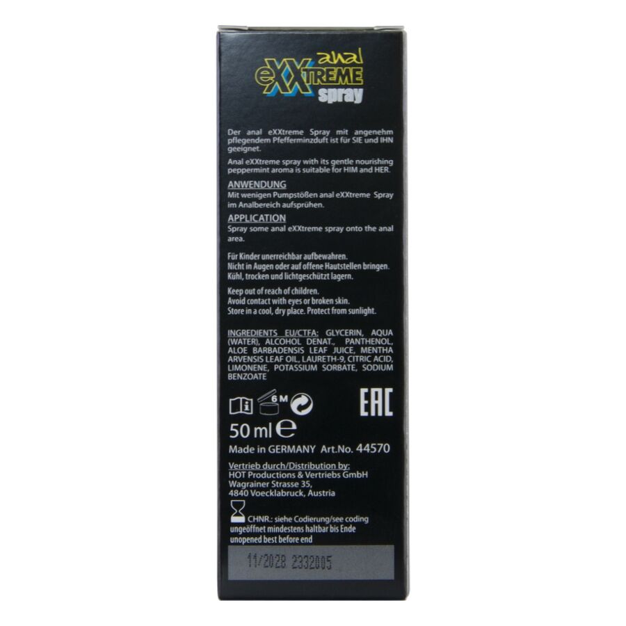 HOT - EXTRATREMES ANALSPRAY 50 ML
