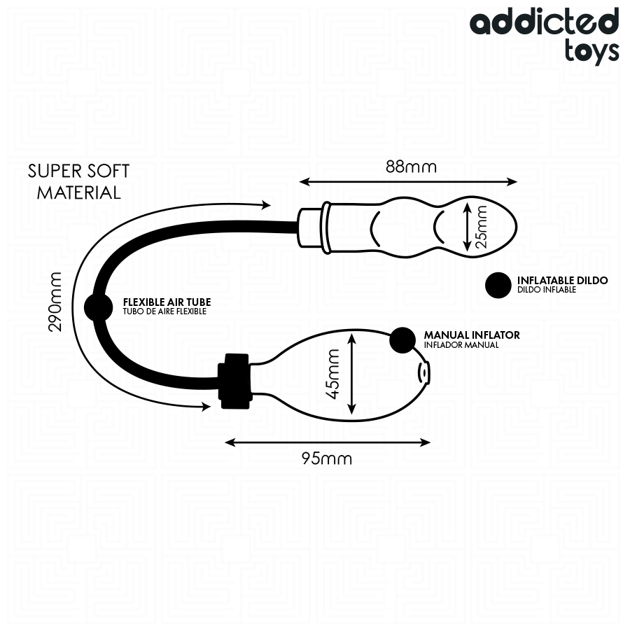 ADDICTED TOYS - INFLATABLE BUTT PLUG MODEL 2