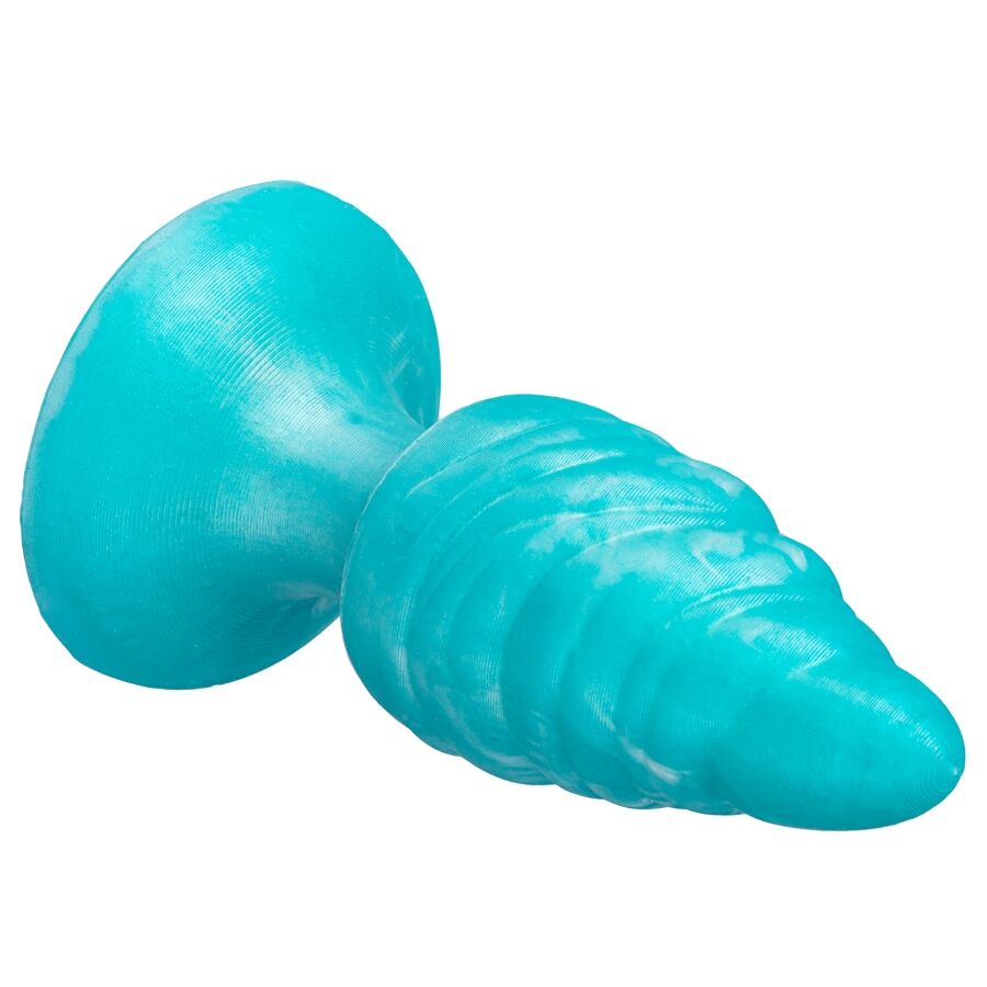 SILEXD - MELTY SCHMELZENDER ANALPLUG AUS THERMOAKTIVEM SILIKON, HIMMELBLAU, 9,2 CM