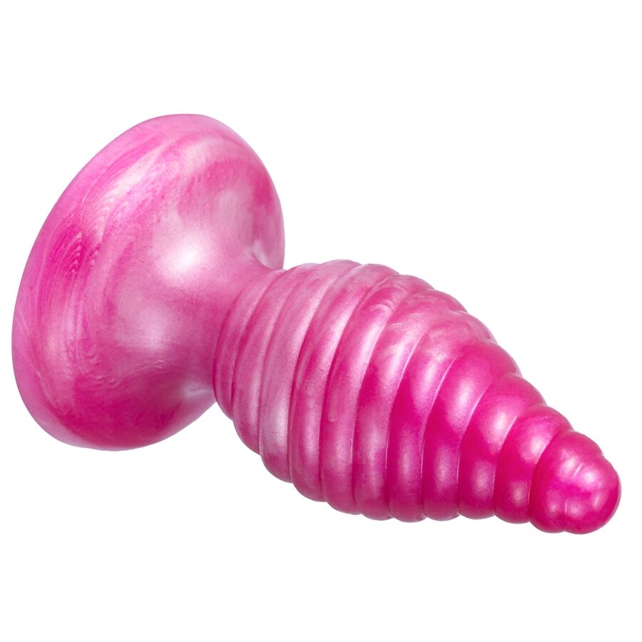 SILEXD - CHERRY KIRSCH-ANALPLUG FANTASY LIQUID SILIKON THERMOREAKTIV ROSA 9,2 CM