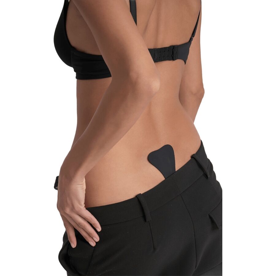 BYE-BRA - ADHESIVE THONG BLACK