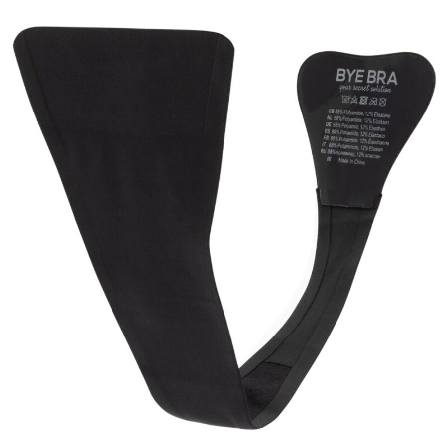 BYE-BRA - ADHESIVE THONG BLACK