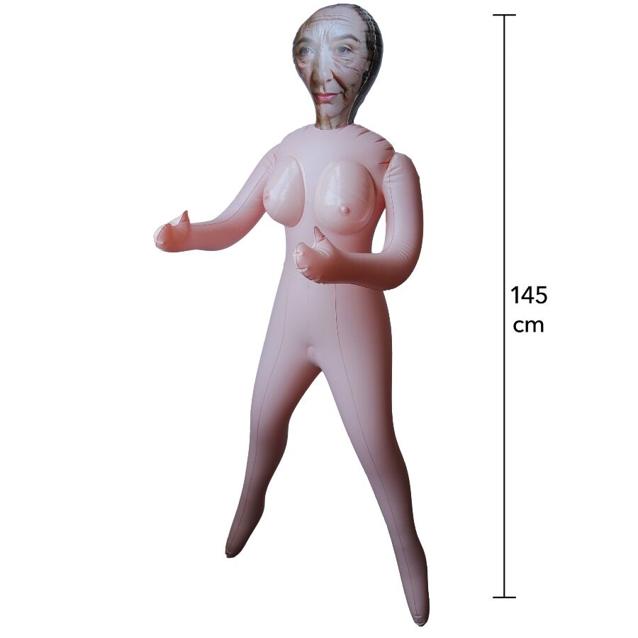 HIDDEN DESIRE - HEAVY HEATHER AUFBLASBARE PUPPE 145 CM