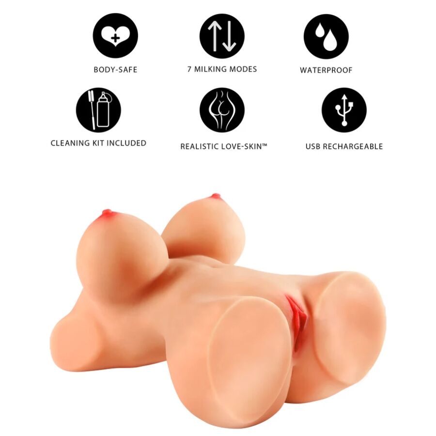 VERBORGENE BEGIERDE - GEILER MELKENDEN HÜHNCHENTORSO WEIBLICHER MASTURBATOR 10 KG