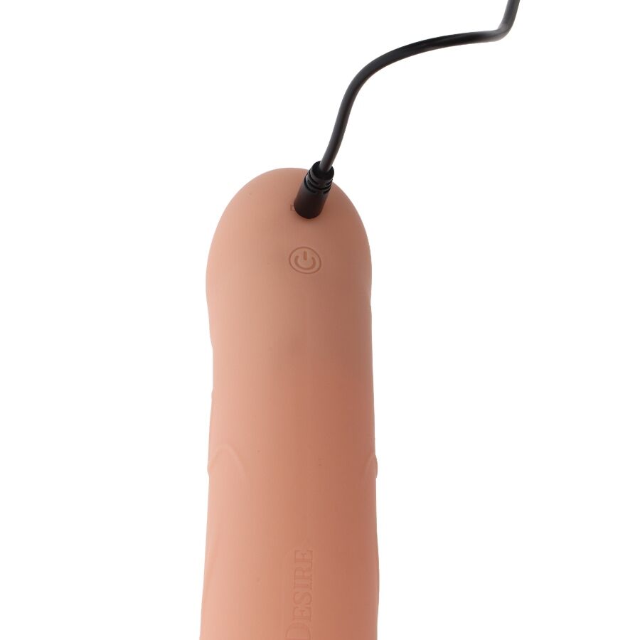 HIDDEN DESIRE - INFERNO VIBRIERENDER PENIS-SLEEVE ZUM AUFSCHNALLEN 20 CM