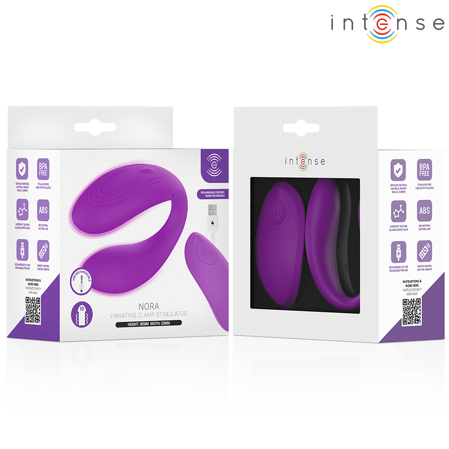 INTENSE - NORA VIBRATIONSKLEMMENSTIMULATOR