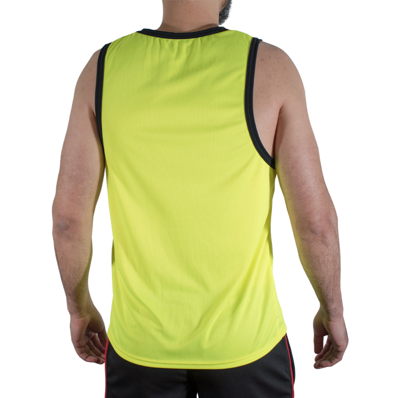 MACHO - CMV001 GELBES GYM-T-SHIRT