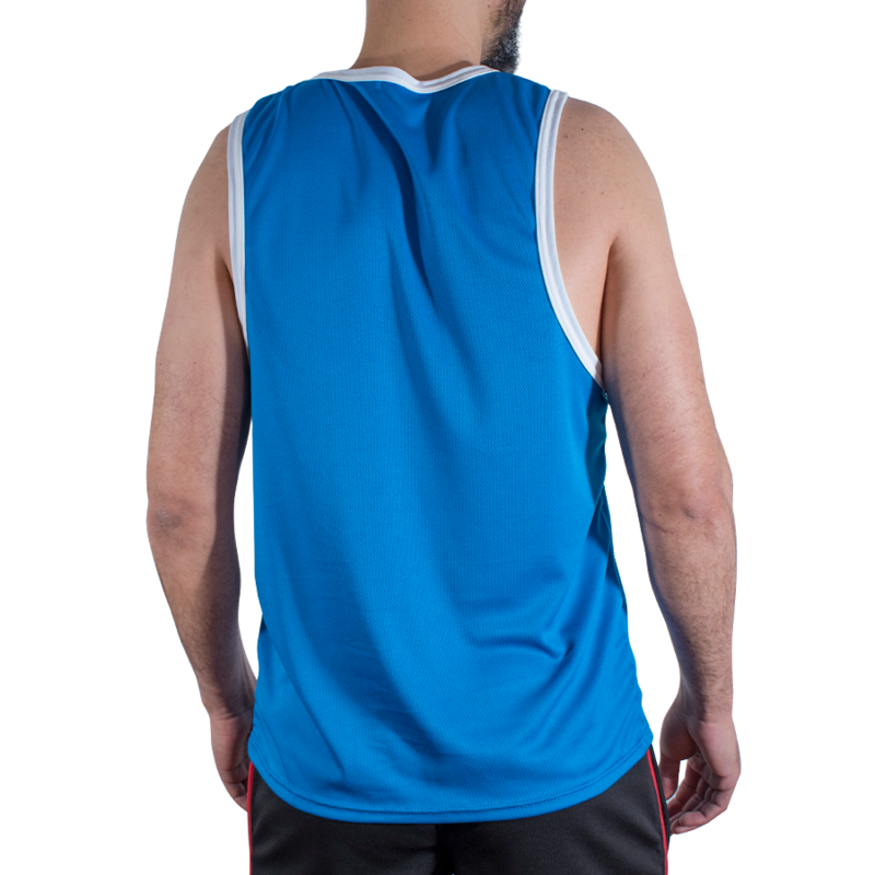 MACHO - CMV002 BLAUES GYM-T-SHIRT