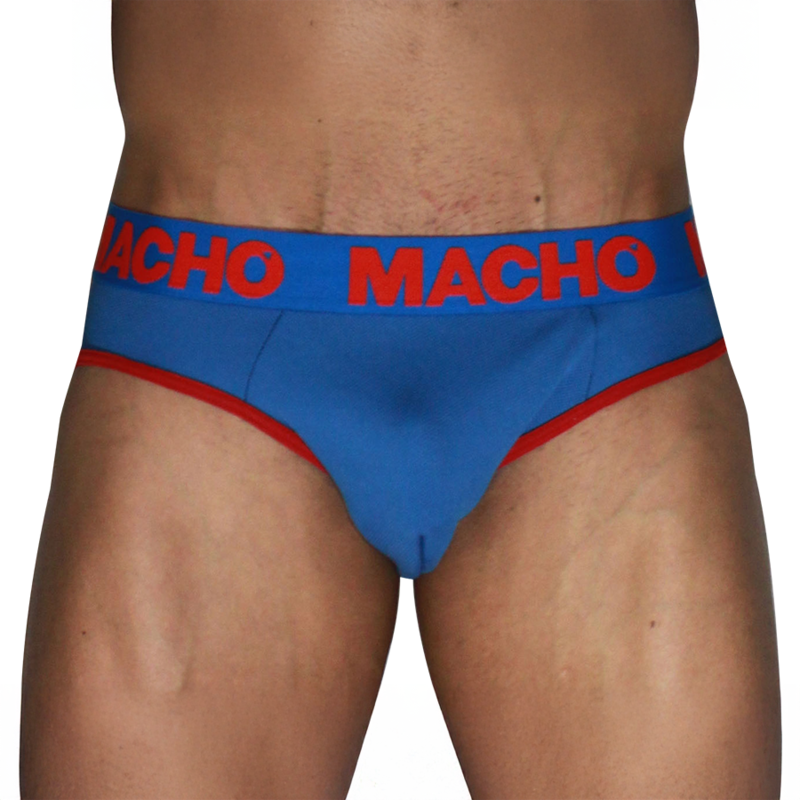 MACHO - MCH005 CLASSIC SLIP BLAU + ROT