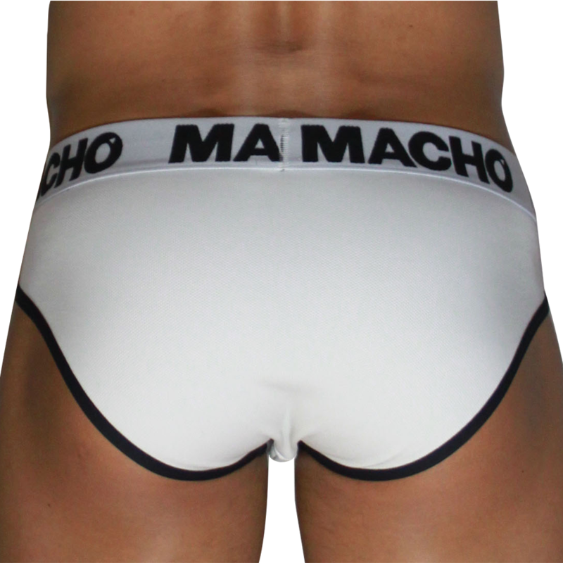 MACHO - MCH006 CLASSIC SLIP WEISS + SCHWARZ