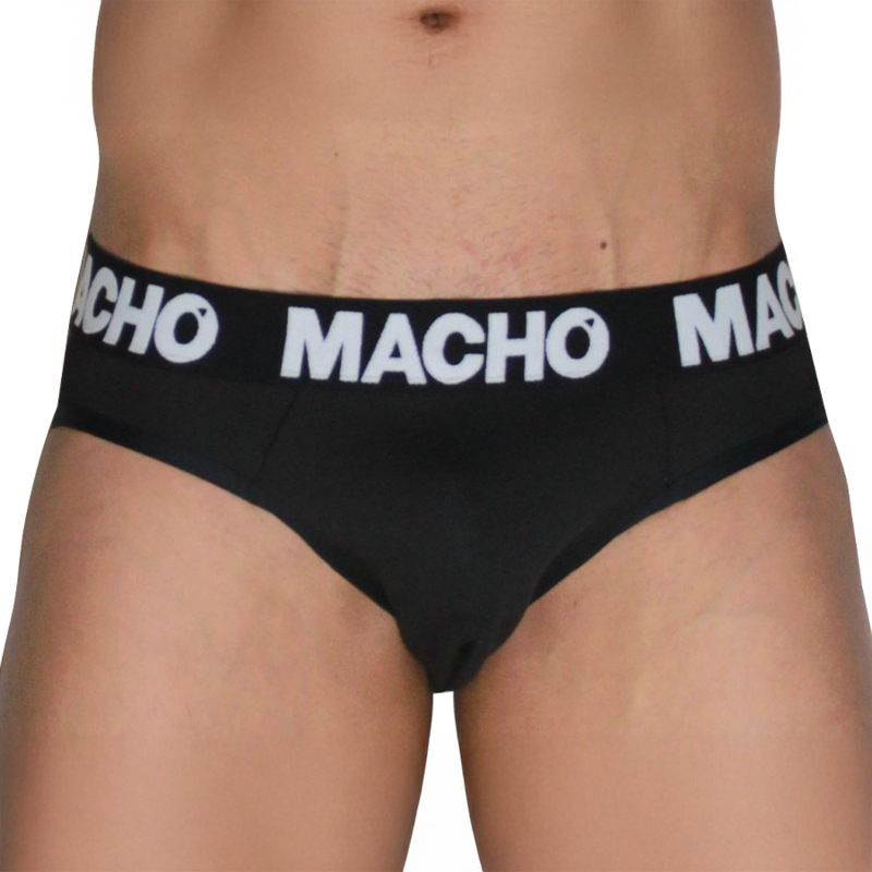 MACHO - MCH007 CLASSIC SLIP SCHWARZ + SCHWARZ