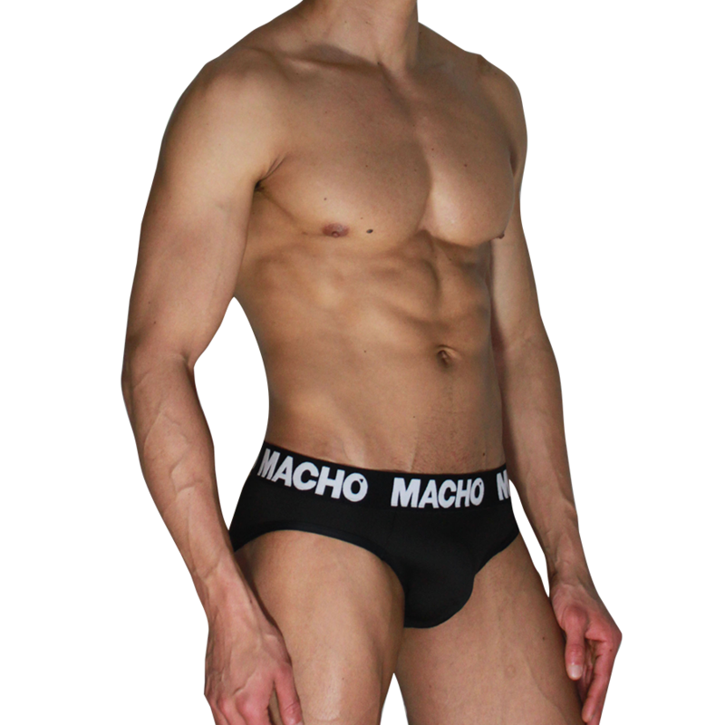 MACHO - MCH007 CLASSIC SLIP SCHWARZ + SCHWARZ