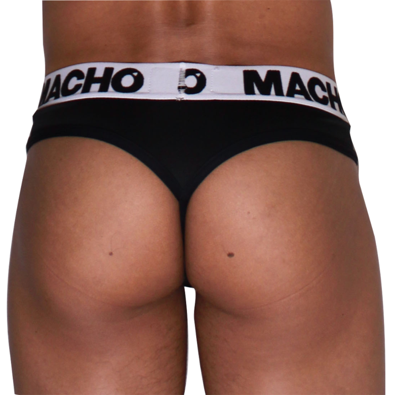 MACHO - MTG002 SCHWARZ/SCHWARZER STRING-THANG