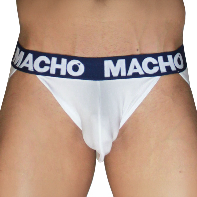 MACHO - MX29DK JOCK WHITE + MARINE