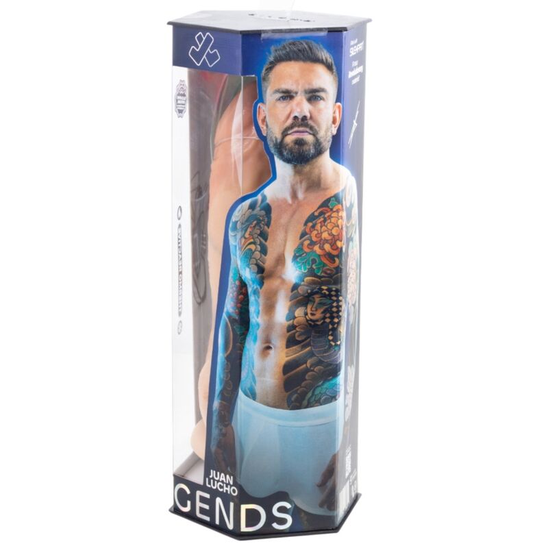 SILEXD - JUAN LUCHO LEGENDS SUPER REALISTISCHER PENIS, THERMOREAKTIVES PREMIUM SILEXPAN 23,3 CM