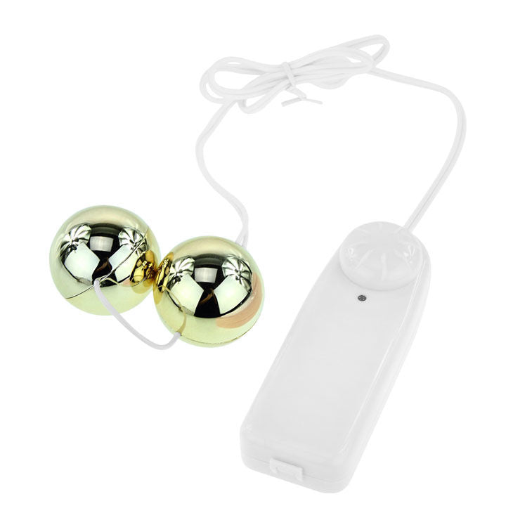 DANCE - GOLDENER VIBRATOR MIT CHINESISCHEN BLLEN