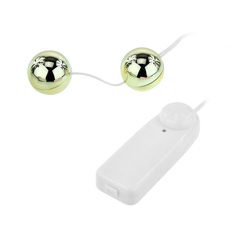 DANCE - GOLDENER VIBRATOR MIT CHINESISCHEN BLLEN