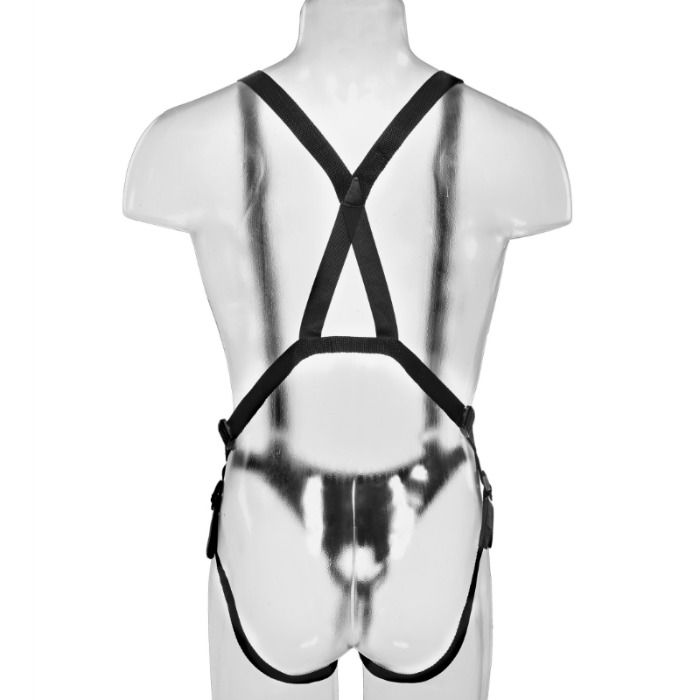KING COCK - 28 CM HOLLOW STRAP-ON STOCKING SYSTEM MEAT