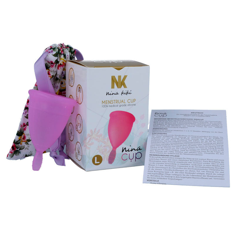 NINA KIKÍ - MENSTRUAL CUP LILAC - GRÖSSE L