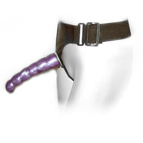 DANCE - WEIBLICHES ANAL UND VAGINALGESCHIRR FLIEDER G-PUNKT 17 CM
