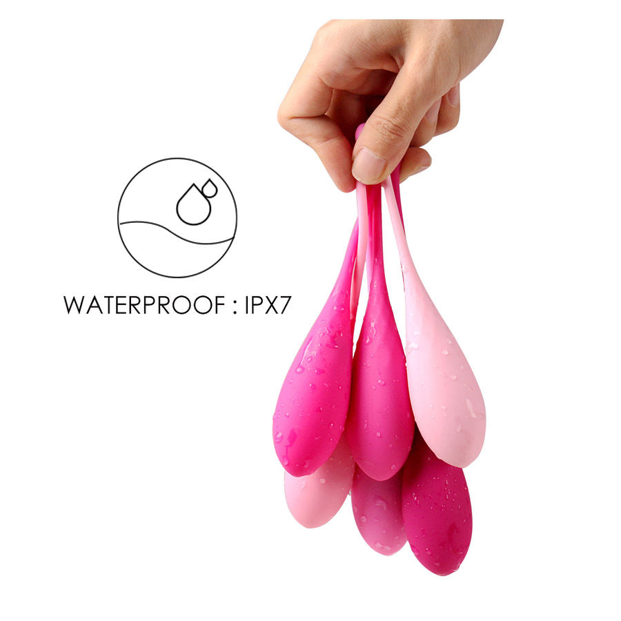LESLIE - KEGEL FIT PELVIC MUSCLE TRAINING SET 6 PIECES