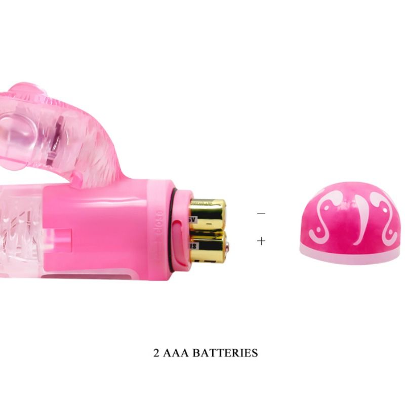 DANCE - MULTISPEEDVIBRATOR MIT ROSA STIMULATOR