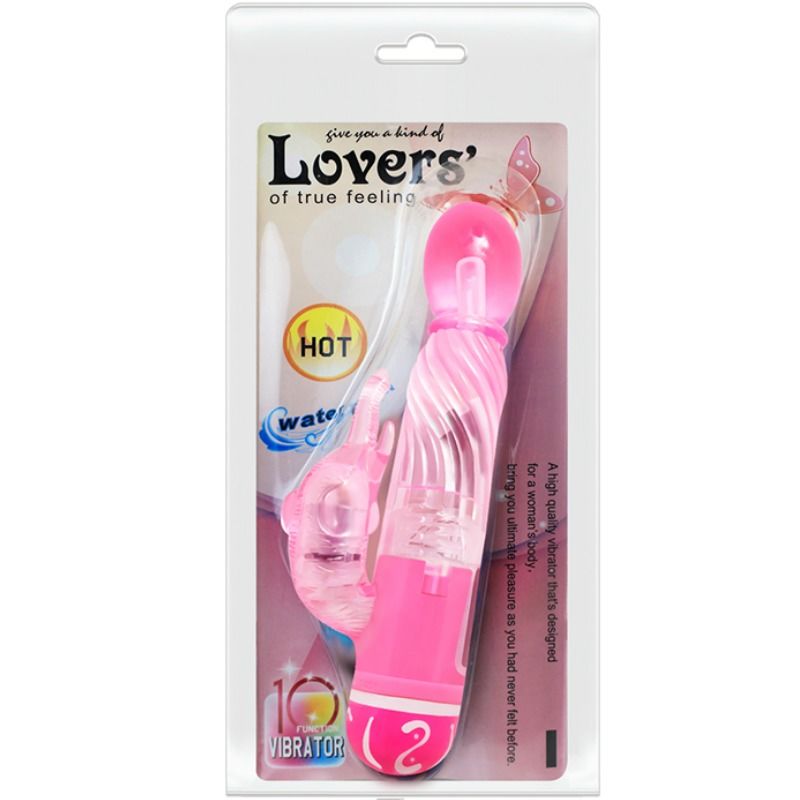 DANCE - MULTISPEEDVIBRATOR MIT ROSA STIMULATOR