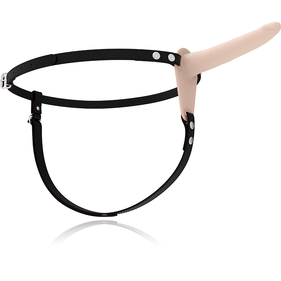 FETISH SUBMISSIVE HARNESS - SILICONE SKIN COLOR 15 CM