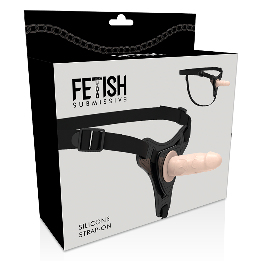 FETISH SUBMISSIVE HARNESS - SILIKONFLEISCH REALISTISCH 12.5 CM
