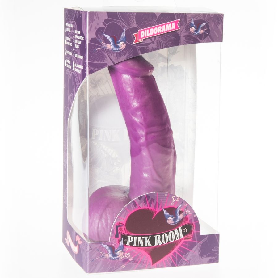 PINK ROOM - CONNOR REALISTISCHER LILAC DILDO 16 CM