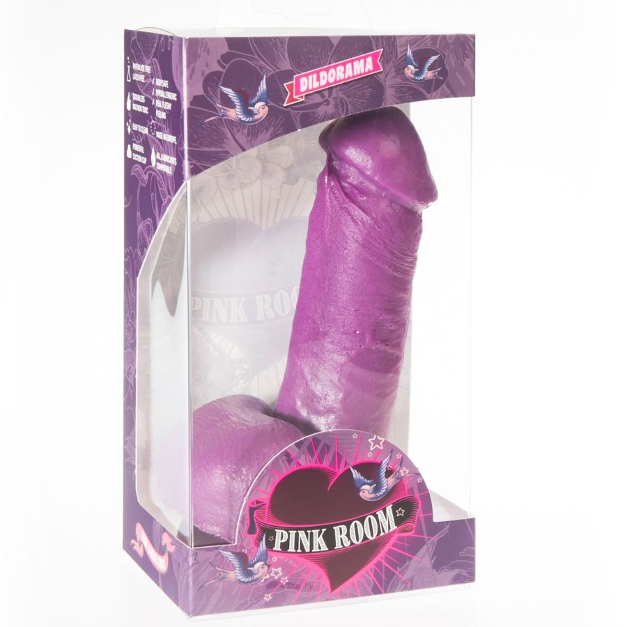 PINK ROOM - NAO REALISTISCHER LILAC DILDO 16 CM