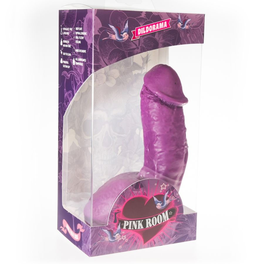 PINK ROOM - ELIAN REALISTISCHER LILAC DILDO 17.5 CM