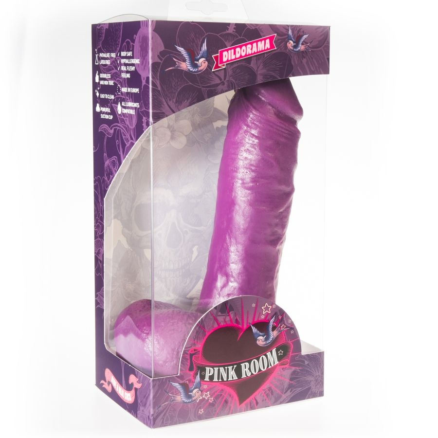 PINK ROOM - ANTON REALISTISCHER LILAC DILDO 21.5 CM