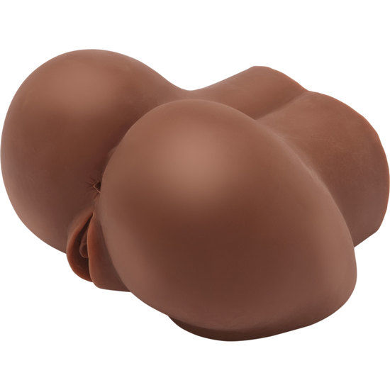 ACT - BAL ASS REALISTIC MASTURBATOR WITH BROWN VIBRATOR