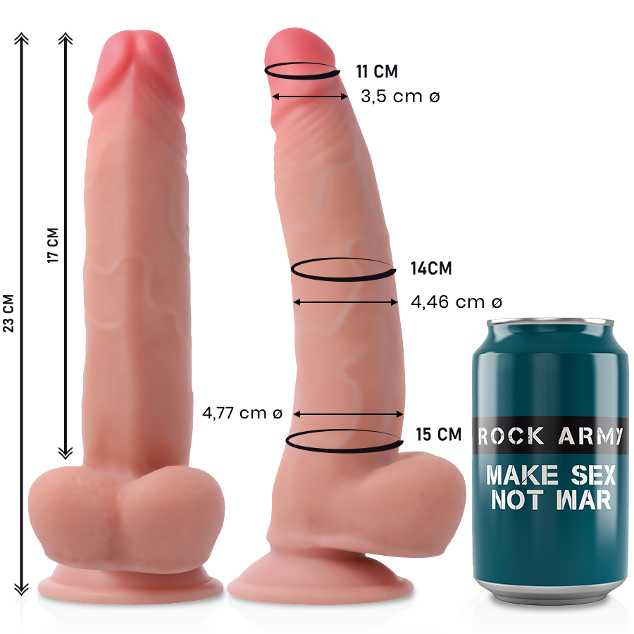 ROCKARMY - DOUBLE DENSITY LEOPARD 23 CM -O- 4.77 CM