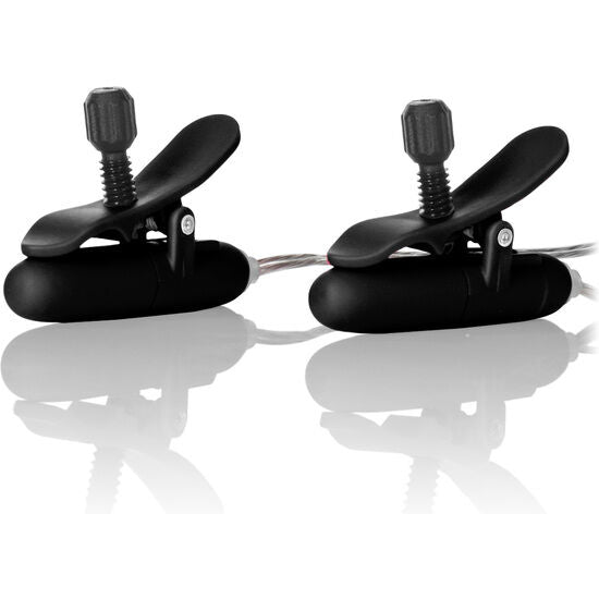 CALEXOTICS - VIBRATOR HEATED NIPPLE TEASER BLACK
