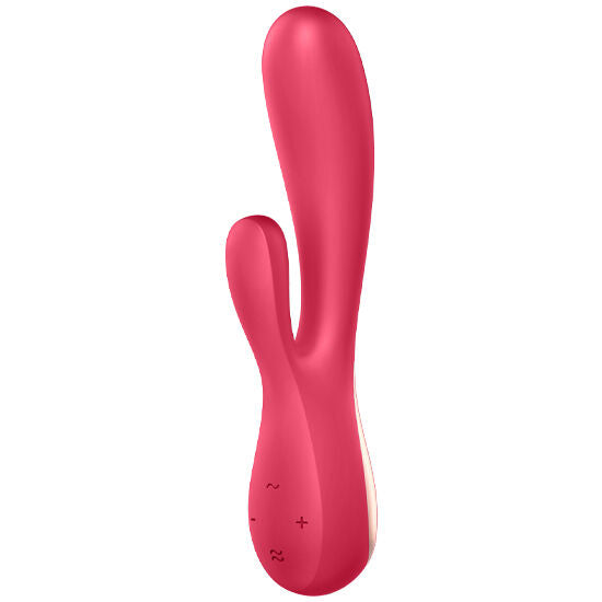 SATISFYER - MONO FLEX ROSA o. ROT MIT APP