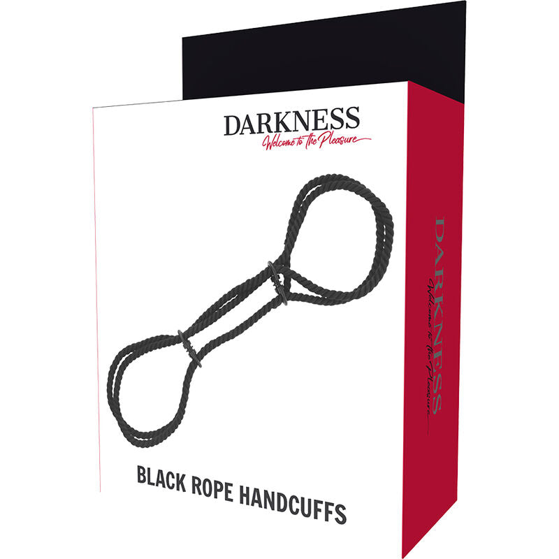 DARKNESS - HANDSCHELLEN ODER KNÖCHEL-HANDSCHELLEN AUS 100% BAUMWOLLE